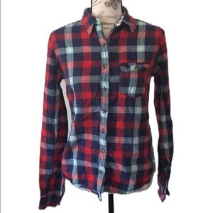 Abercrombie and Fitch Flannel Button Down Shirt